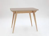 Stoły - Stół ENVELOPE Rozkładany 90x65cm Kawa z Mlekiem - miniaturka - grafika 1