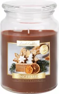 Świece - DUŻA Świeca zapachowa w słoiku BISPOL 100H PIERNICZKI - miniaturka - grafika 1