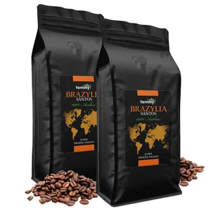 Santos Kawa Brazylia scr.17/18 1kg+1kg gratis! KBS1+1 - Kawa - miniaturka - grafika 2