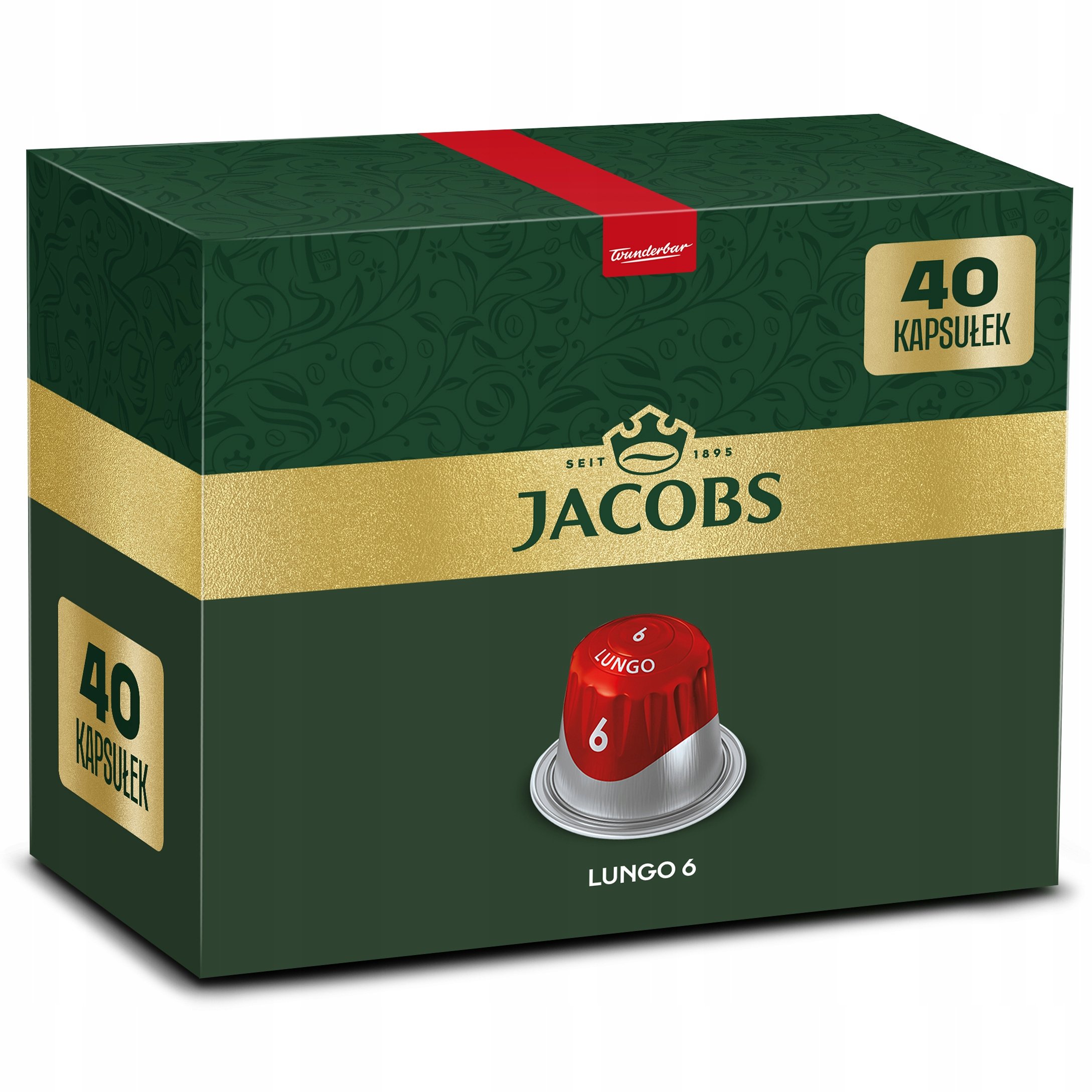 Kapsułki Jacobs Lungo 6 k. z Nespresso(r)* 40szt