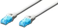Kable miedziane - Digitus Patchcord CAT5e U-UTP 3m biały DK-1512-030/WH - miniaturka - grafika 1