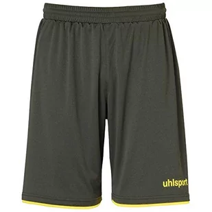 uhlsport uhlsport Szorty dziecięce unisex zielony ciemnooliwkowy/żółty fluorescencyjny 152 100380614 - Spodnie i spodenki dla chłopców - miniaturka - grafika 1