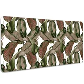 Podkładki na biurko - Podkładka na biurko z nadrukiem Uschnięte liście 100x50 cm - miniaturka - grafika 1