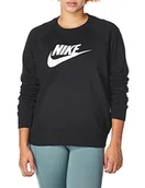 Bluzy damskie - Nike Damska bluza W NSW Essntl Crew FLC - miniaturka - grafika 1