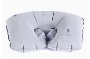 PUCCINI Szary dmuchany zagłówek turystyczny - Walizki - miniaturka - grafika 1