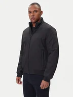 Kurtki męskie - Geox Kurtka bomber Vincit M5620C T3127 F9000 Czarny Regular Fit - miniaturka - grafika 1