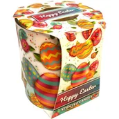 Świece - Świeca w szkle zapachowa Verona Kolorowe Jajka Wielkanocne - miniaturka - grafika 1