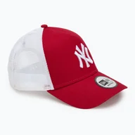 Czapki damskie - Czapka z daszkiem New Era Clean Trucker New York Yankees red WYSYŁKA W 24H 30 DNI NA ZWROT - miniaturka - grafika 1