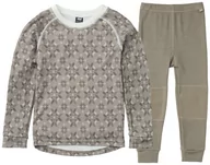 Pozostała odzież narciarska - Bielizna termiczna Helly Hansen K HH GRAPHIC LIFA MERINO SET 128 - miniaturka - grafika 1