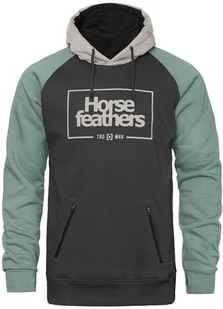 bluza męska HORSEFEATHERS SHERMAN II SWEATSHIRT Gray - Bluzy męskie - miniaturka - grafika 1