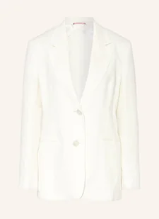 Maxmara Studio Blezer Z Lnu Vandea weiss - Moda i Uroda OUTLET - miniaturka - grafika 1
