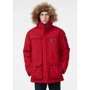 Męska kurtka Helly Hansen NORDSJO PARKA red - S - Kurtki i kamizelki sportowe męskie - miniaturka - grafika 1