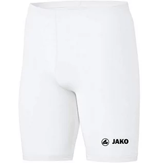 Spodenki męskie - JAKO Tight Basic 2.0 męskie spodnie sportowe, białe, 116 - grafika 1