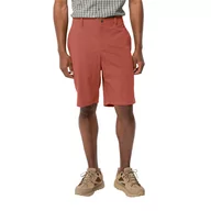 Spodenki męskie - Krótkie spodenki męskie Jack Wolfskin DESERT SHORTS M barn red - 46 - miniaturka - grafika 1