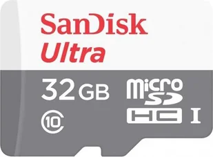 Karta SanDisk Ultra MicroSDHC 32 GB Class 10 UHS-I SDSDUN4-064G-GN6IN - Karty pamięci - miniaturka - grafika 1