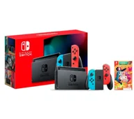 Konsole Nintendo - Nintendo Switch Joy-Con v2 Czerwono-niebieski + Just Dance 2025 - miniaturka - grafika 1