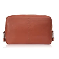 Torebki damskie - Torebka damska skórzana na ramię koniakowa POJEMNA KLASYCZNA E-30-CG - miniaturka - grafika 1