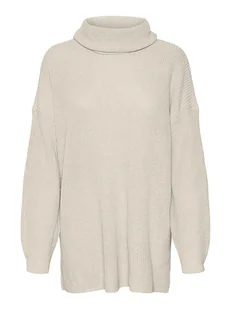 Vero Moda Golf w kolorze kremowym - Swetry damskie - miniaturka - grafika 1