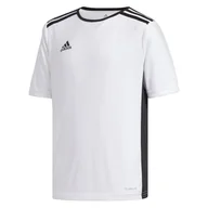 Piłka nożna - Adidas, Koszulka dziecięca, Entrada 18 JSYY CF1044, biały, rozmiar 152 - miniaturka - grafika 1