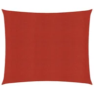 Parasole ogrodowe - VidaXL Żagiel przeciwsłoneczny, 160 g/m, czerwony, 4,5x4,5 m, HDPE 311607 VidaXL - miniaturka - grafika 1
