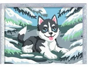 Zabawki kreatywne - CreArt for Kids Cheeky Husky - miniaturka - grafika 1