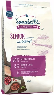 Sanabelle senior drób 2 kg - Mokra karma dla kotów - miniaturka - grafika 1