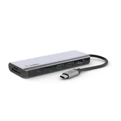 Huby USB - Koncentrator USB-C BELKIN INC009BTSGY - miniaturka - grafika 1