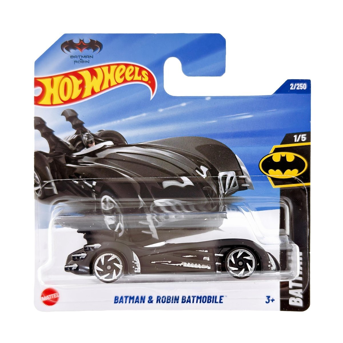 HOT WHEELS BATMAN & ROBIN BATMOBILE