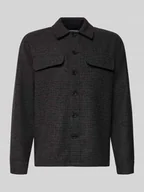 Kurtki męskie - Kurtka koszulowa o kroju regular fit z listwą guzikową model ‘FRILOF’ - miniaturka - grafika 1