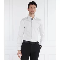 Koszule męskie - BOSS Koszula H-HANK | Slim Fit | easy iron - miniaturka - grafika 1