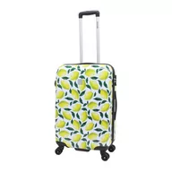 Walizki - SAXOLINE Walizka podróżna twarda walizka walizka walizka na kółkach Saxoline rozm. M 67 cm Lemon 1438H0.60.10 - miniaturka - grafika 1