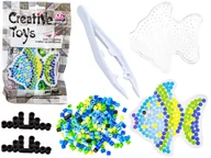 Prace ręczne dla dzieci - Koraliki do prasowania, Prasowanka, Szablon, Saszetka RYBKA - miniaturka - grafika 1