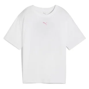 PUMA Unisex W Floral Cat Graphic Tee Tees (1 opakowanie) - Koszulki męskie - miniaturka - grafika 1