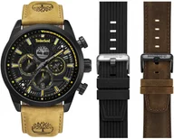 Zegarki męskie - Zegarek męski Timberland TBL.TDWGQ00949X0 brązowy - miniaturka - grafika 1