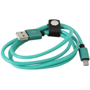 Platinet USB A MicroUSB 1m Zielony - Kable USB - miniaturka - grafika 1