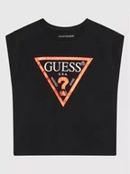 Koszulki dla chłopców - Guess T-Shirt J81I15 J1311 Czarny Regular Fit - miniaturka - grafika 1