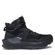 Buty trekkingowe męskie - Trekkingi ALPINE PRO Kret MBTD456990PL Czarny - miniaturka - grafika 1