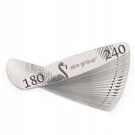 Akcesoria do paznokci - Aba Group Pilnik do Paznokci Elipsa 180/240 Slim Zestaw 25szt. - miniaturka - grafika 1