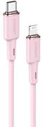 Kable USB - Acefast kabel MFI USB Typ C - Lightning 1,2m, 30W, 3A różowy (C2-01 pink) C2-01-C-L pink - miniaturka - grafika 1