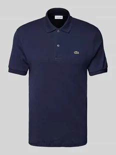 Koszulka polo o kroju regular fit z detalem z logo - Koszulki męskie - miniaturka - grafika 1