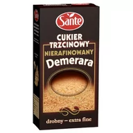 Cukier i słodziki - Sante Cukier trzcinowy drobny nierafinowany Demerara 500 g - miniaturka - grafika 1