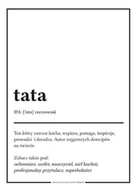 Plakaty - Galeria Plakatu, Plakat, Słownik Wyrazów Bardzo Bliskich, Tata, 40x50 cm - miniaturka - grafika 1