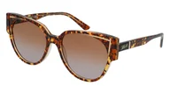 Okulary przeciwsłoneczne - Okulary KARL LAGERFELD KL6068S70S. Okulary przeciwsłoneczne, Kolor brązowy. Kobieta. - miniaturka - grafika 1