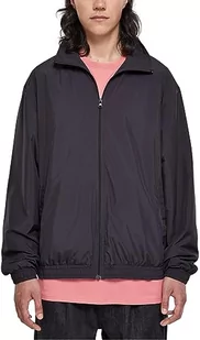 Urban Classics Męska kurtka Wide Track, czarny, XXL - Kurtki męskie - miniaturka - grafika 1