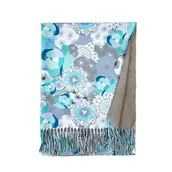 Apaszki i szaliki damskie - Szal Floral abstract - miniaturka - grafika 1