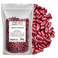 Ziarna i nasiona roślin strączkowych - FASOLA CZERWONA 500g Fasolka Red Kidney naturalna wysoka jakość Kol-Pol - miniaturka - grafika 1