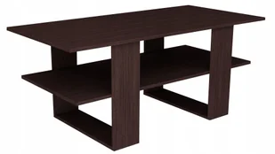 Ława 125x60x55 Wenge Stolik Kawowy do Salonu - Ławy i stoliki kawowe - miniaturka - grafika 1
