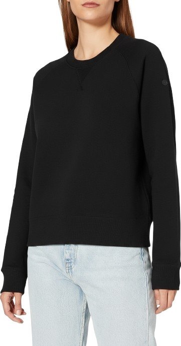 SUPERDRY CZARNY KLASYCZNY SWETER Z OKRĄGŁYM DEKOLTEM 44 JPA