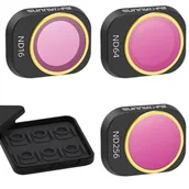 Akcesoria do drona - Zestaw z Etui - Filtry Szare ND - ND16 + ND64 + ND256 do DJI MINI 4 PRO - miniaturka - grafika 1