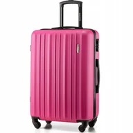 Walizki - Średnia walizka podróżna na kółkach RYANAIR WIZZAIR 58L twarda ZAGATTO - miniaturka - grafika 1